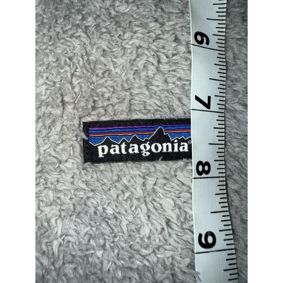 Patagonia Womens Los Gatos Fleece Vest Drifter Fuzzy Soft Furry Gray Sz Medium - Picture 5 of 6